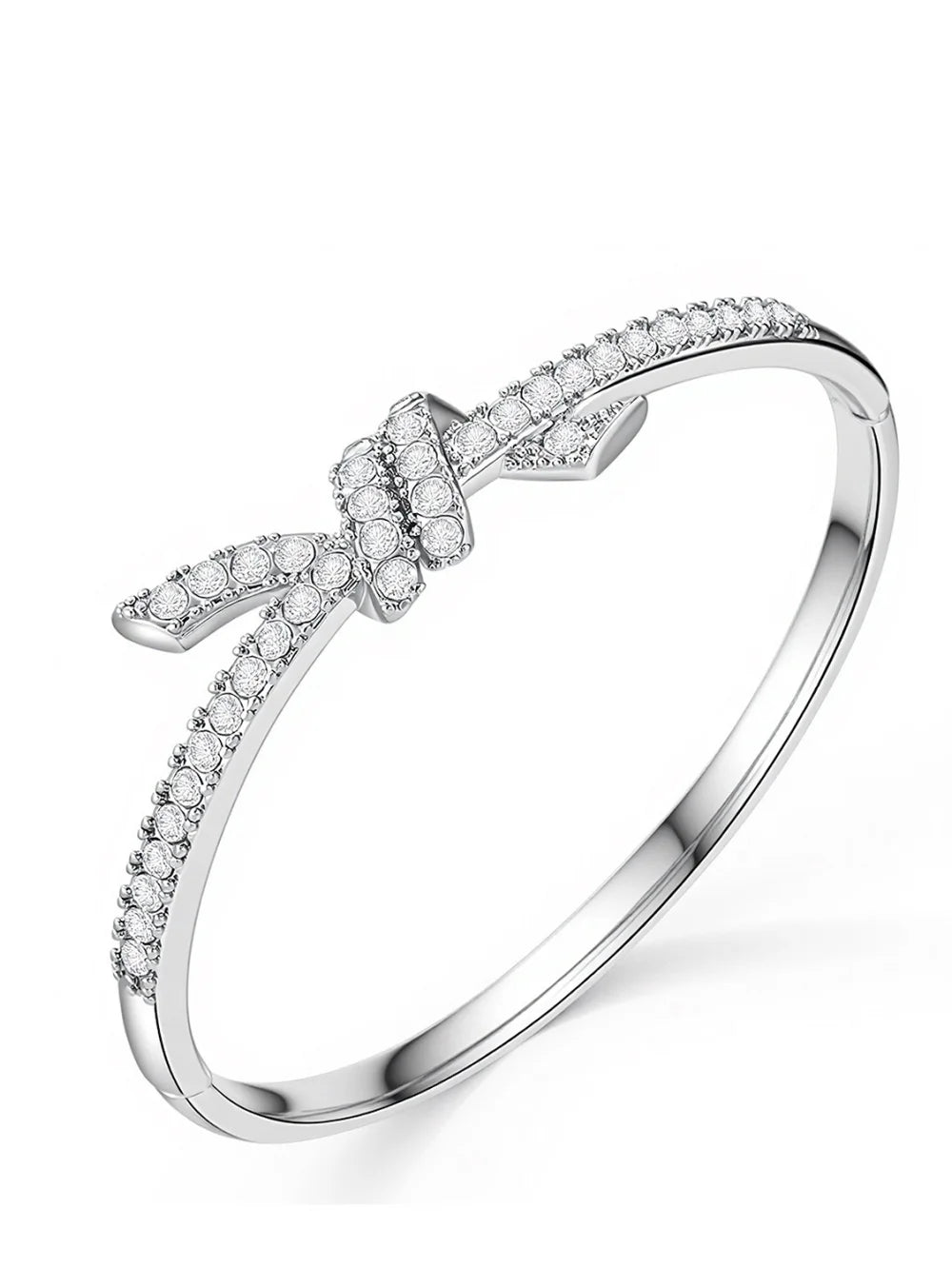 Exquisite Full Zircon Cuff Bracelets  Bracelet Minimalist Women's Bangle For Wedding Party