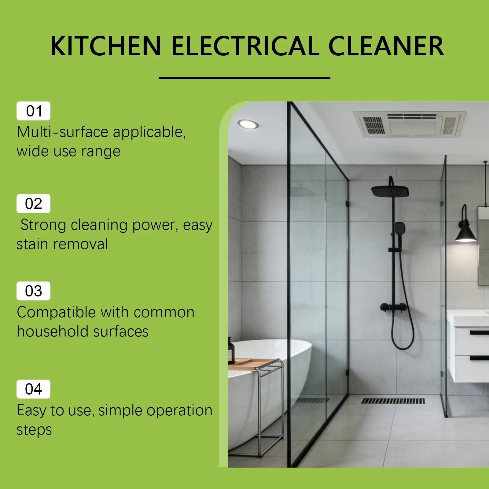 Surface-Safe Household Appliance Cleaner - Mild Cleaning for Shine & Freshness, All-Appliance Compatible, Daily-Use