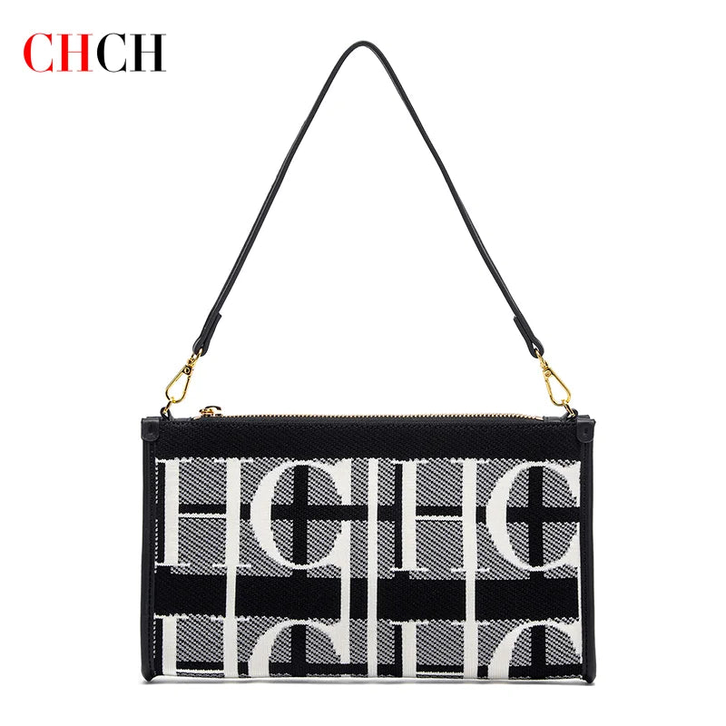 CHCH Women's Handbag 2025 New Simple Envelope Bag Summer Commuter Wallet