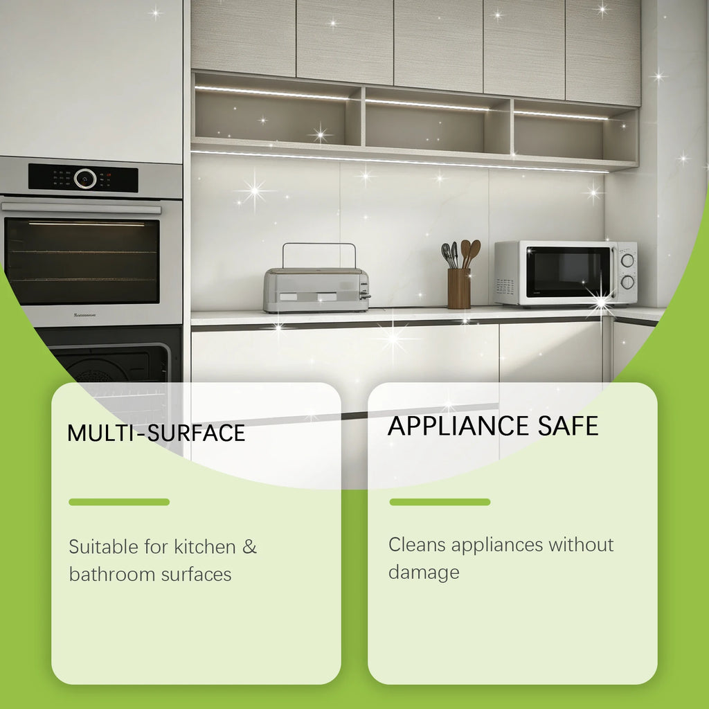 Surface-Safe Household Appliance Cleaner - Mild Cleaning for Shine & Freshness, All-Appliance Compatible, Daily-Use