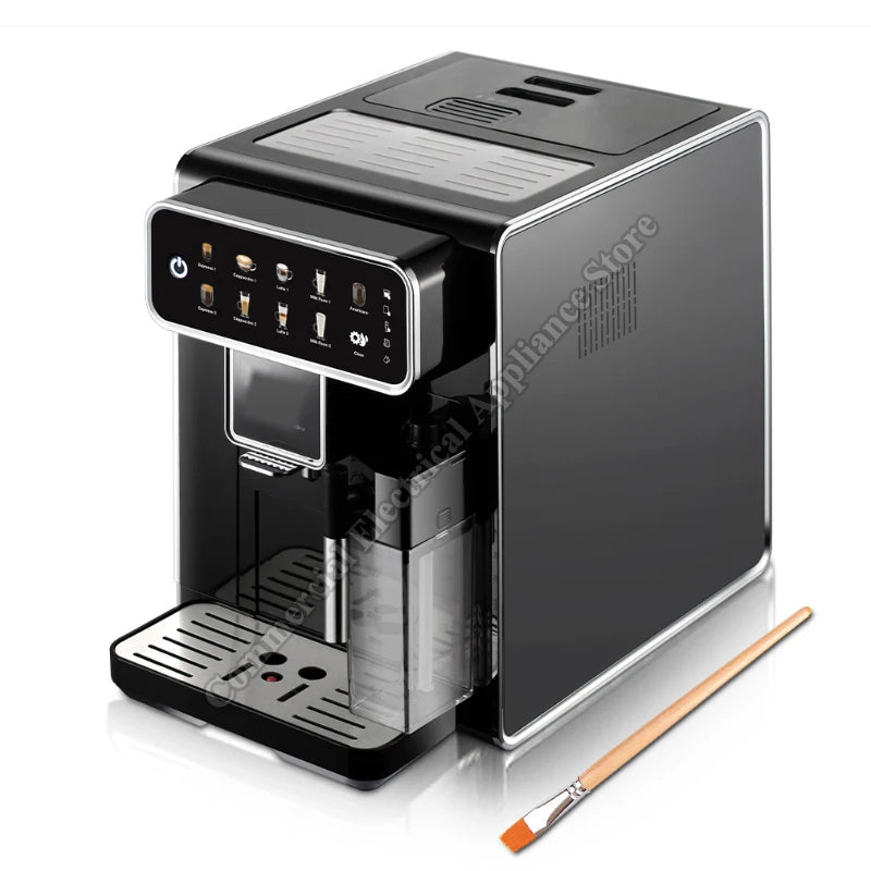 Full-automatic Coffee Machine Integrated DIY Latte Flower Drawing Pumping Household Small Italian  Steam Milk Foaming