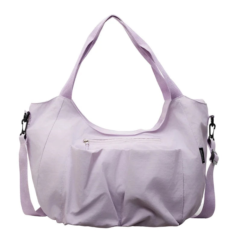 New Minimalist Hobo Bag Stylish and Large Capacity Single Shoulder Tote Bag Versatile and Lazy Hobos Bag