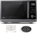 Air Fryer Combo 8-in-1 Countertop Microwave Oven, with Convection, Broil, Odor Removal Mode, 12.4" Position Memory Turntable, Ch