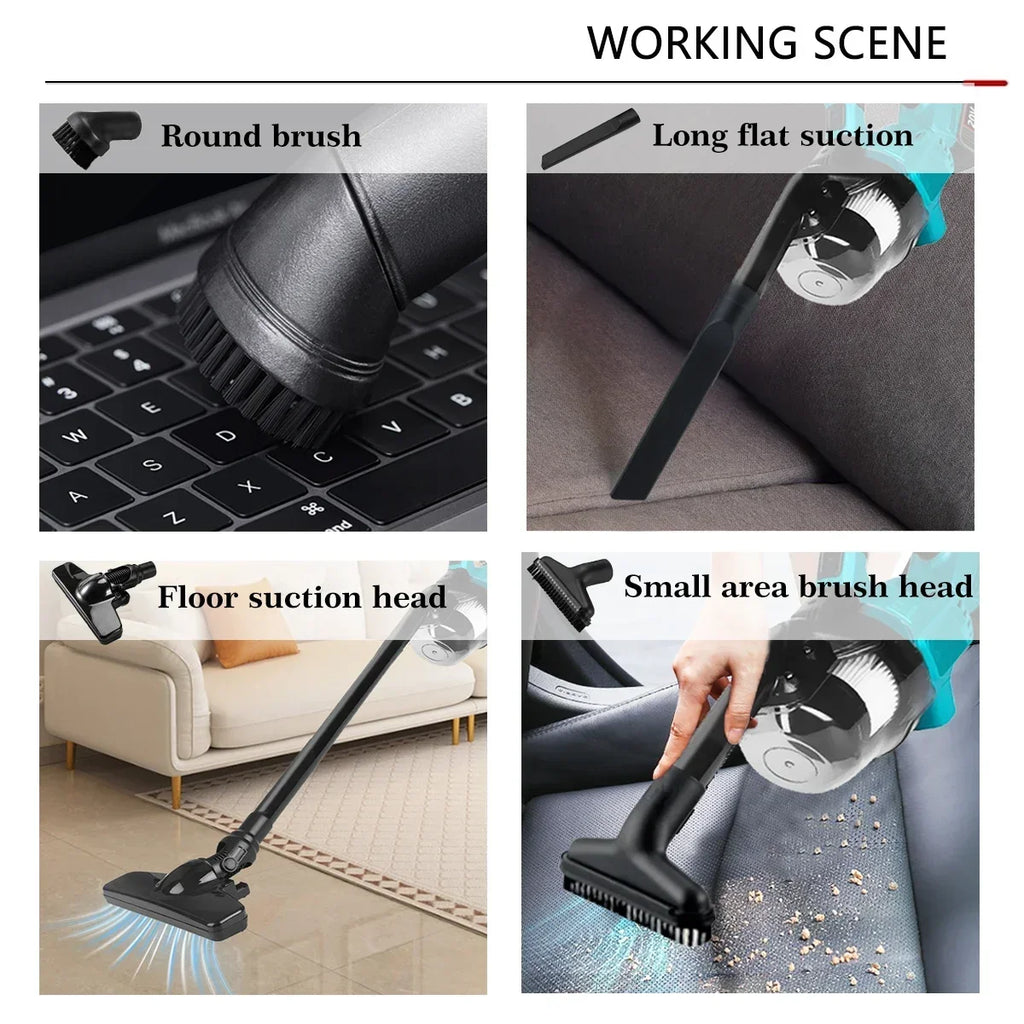 Portable Multi-function Cordless Electric Vacuum Cleaner Dust Carpet Clean Machine For Makita 18v Battery