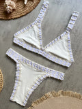 Black Crochet Bikini 2026 Sexy Women Swimsuit Female Swimwear Micro Bikini Set Bandeau Swimming Suit Beachwear Brazilian Biquini