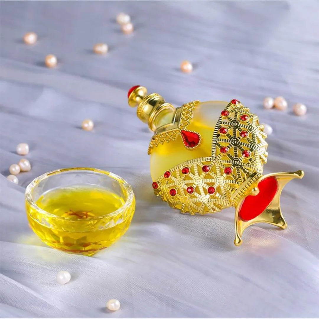 Gold Arabian Perfume Light Fragrance Perfume Oil Fresh Perfumes for Unisex Arabian Perfumes Oill Femme Perfume Oil
