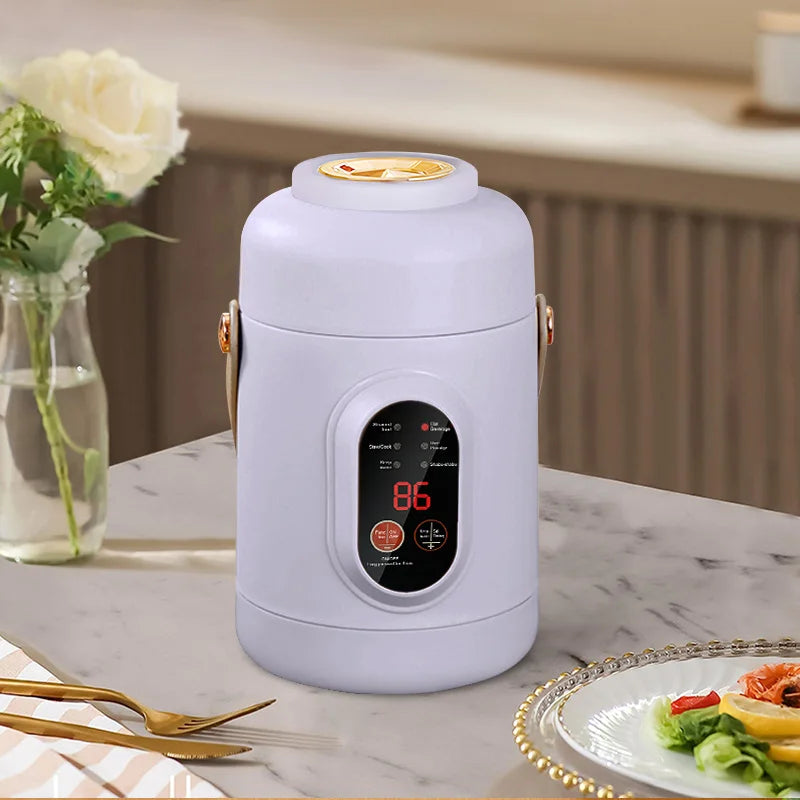 New Multifunctional Rice Cooker Portable Small Travel Electric Kettle Household Electric Cooker Hot Pot 110V US/220V EU Plug 66