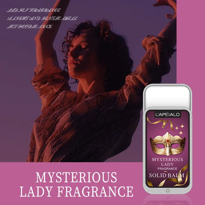 2Pcs/Box Solid Perfume Balm Box Set Romantic Long Lasting Body Fragrance Men Women Portable Solid Perfume