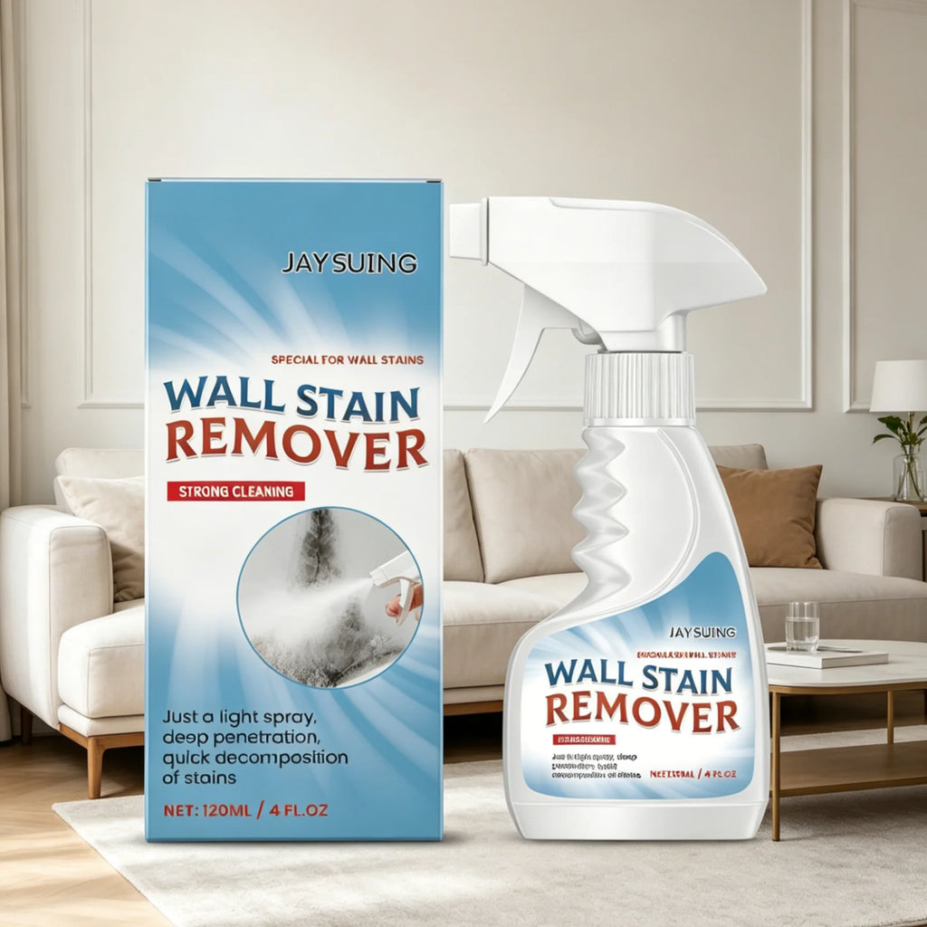 JAYSUING Wall Stain Remover Deep Decontamination Powerful Cleaning Long Lasting Anti Mildew Gentle Mildew Remover Spray 120ml
