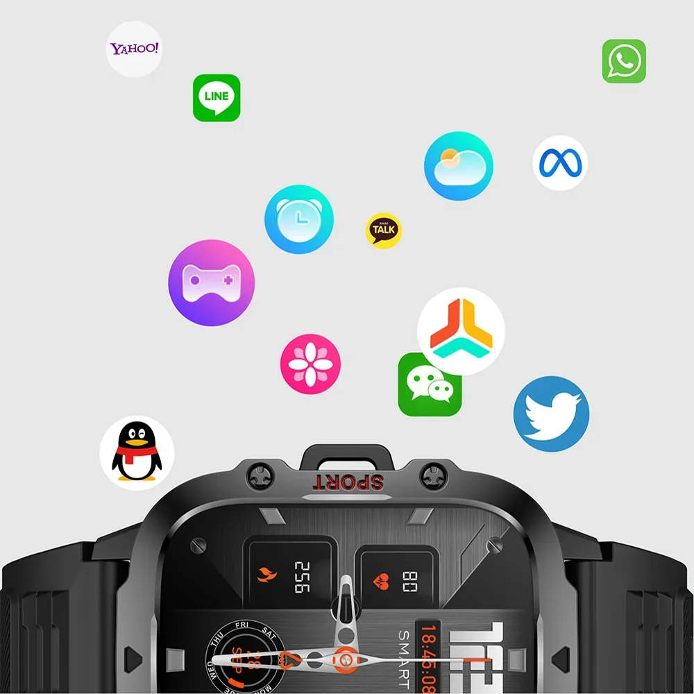 Original Military Men Smart Watches Wireless Call Fitness Clock IP68 Swim Waterproof Sport Smartwatch for Women IOS Android 2026