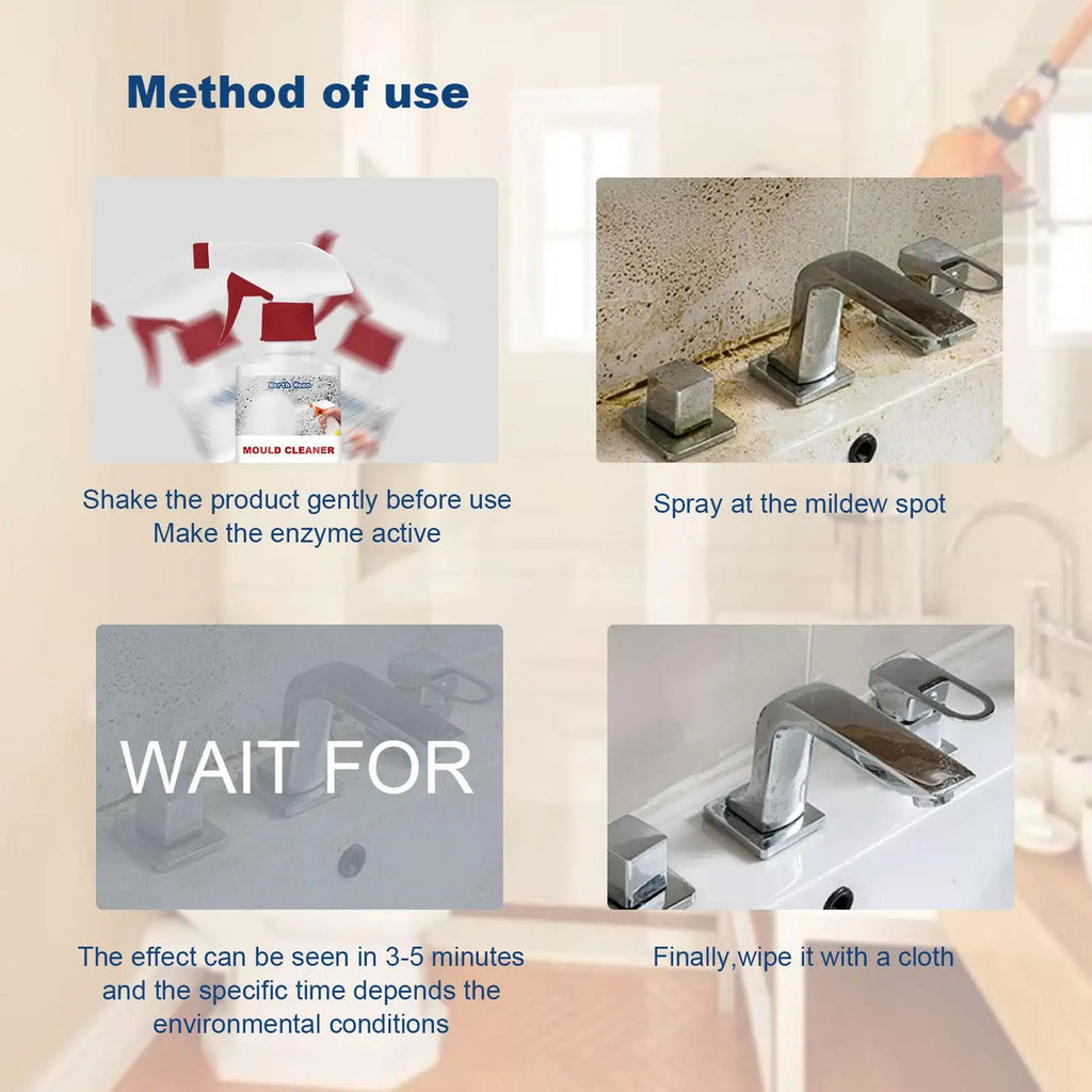Foam Cleaner Ceramic Wall Mildew Remover Home Cleaning Agent Bathroom Ceiling Foam Anti-fungal Spray Tile Sink Mildew Remover
