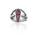 1 pc The Vampire Diaries Rings Elena Gilbert Daylight Rings Vintage Crystal Ring With Blue Lapis FashionJewelry Movies Cosplay