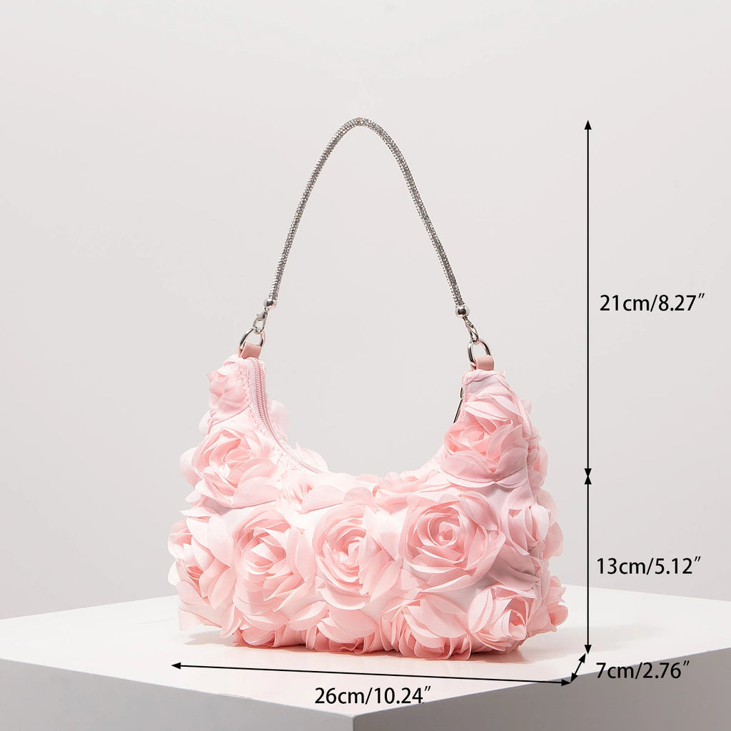 Shoulder Bag, Floral Pop, Women's Bags, Gala Night, Party Outfits, Prom Accessories, Wedding Items, Elegant, Gifts, Random Pattern