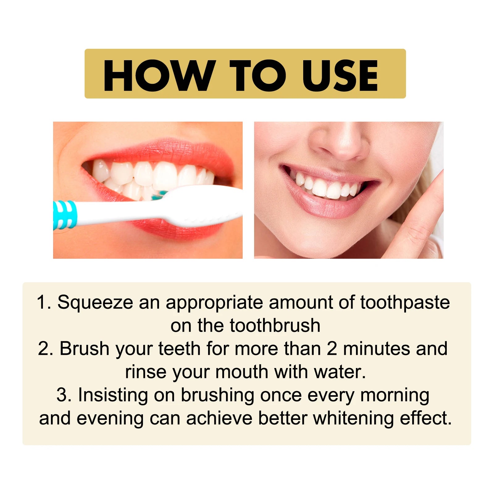 Bee Venom Gum Care Toothpaste Effectively Removes Yellow Teeth and Plaque Long-lasting Fresh Breath Gentle Oral Care Toothpaste