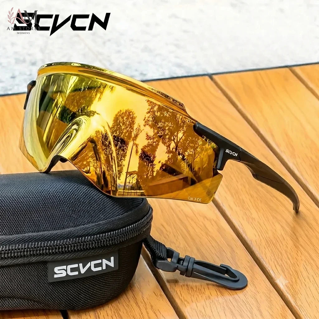 SCVCN Unisex Cycling Sports Sunglasses UV400 - view 1