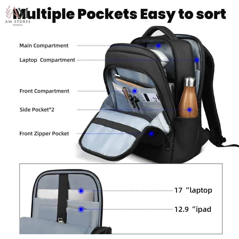 HK Men's Waterproof Work Travel Backpack - view 4