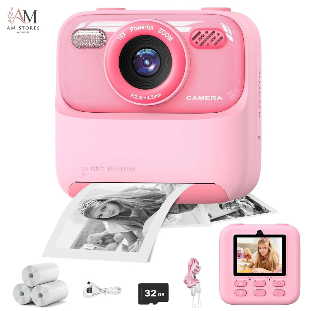 Girls' 1080P Instant-Print Camera - view 1