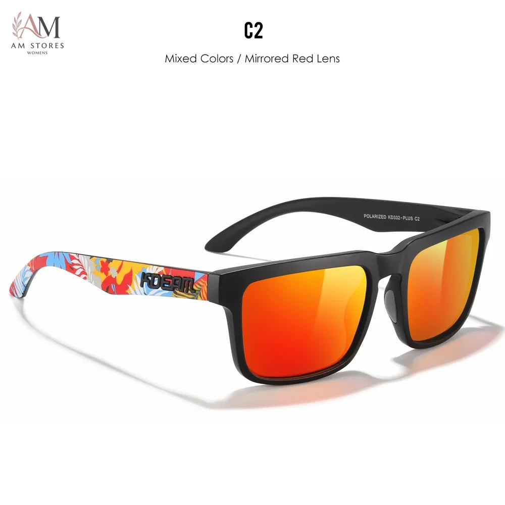 KDEAM Unisex Oversized Square Polarized Photochromic Sunglasses - view 7