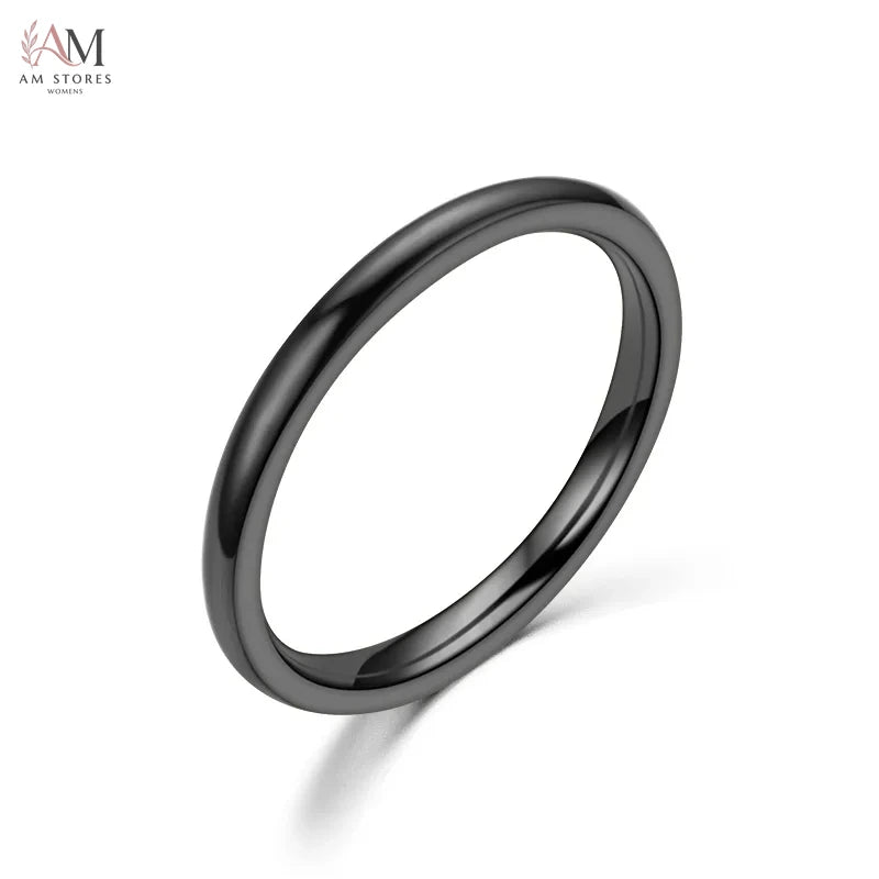 2mm Stainless Steel Girls' Ring - view 17