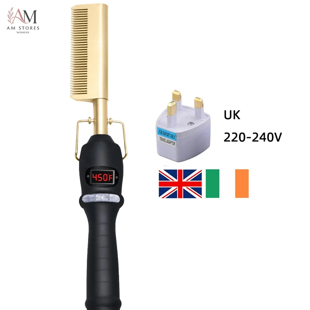 Anti-Scald Portable Electric Hot Comb - view 8