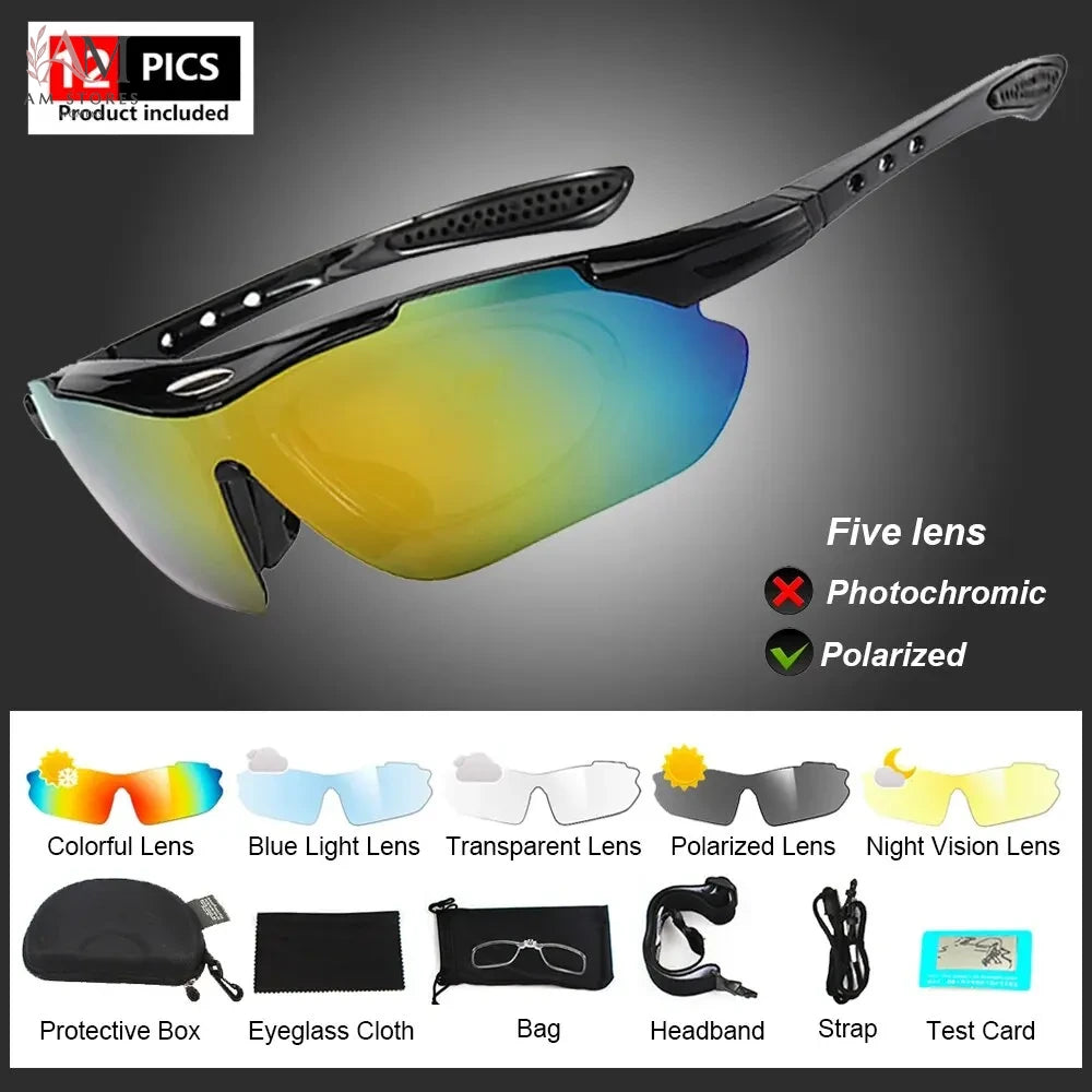 ELICIT Unisex Polarized Photochromic Sunglasses UV400 - view 11