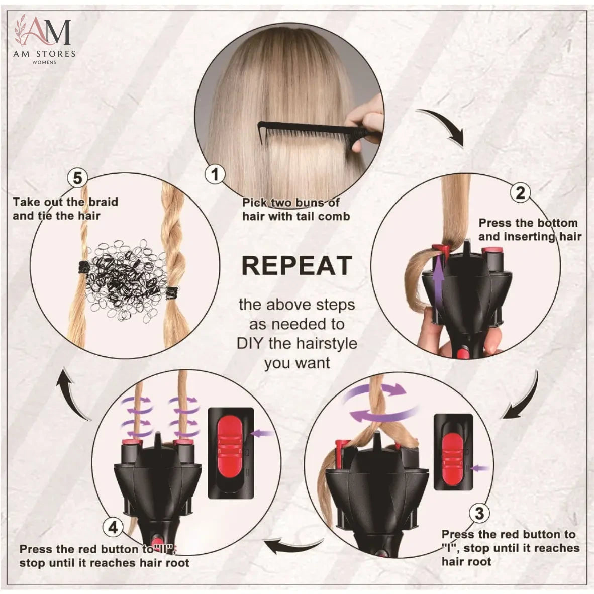 Automatic Electric Hair Braider - view 5