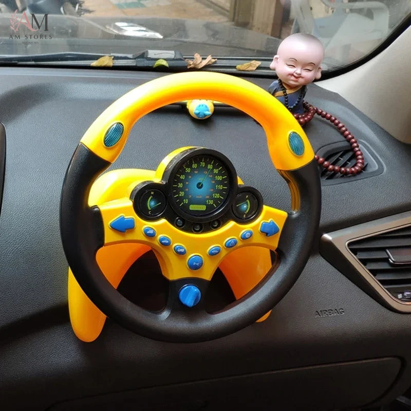 Baby Educational Light-Up Sound Steering Wheel Toy - view 4