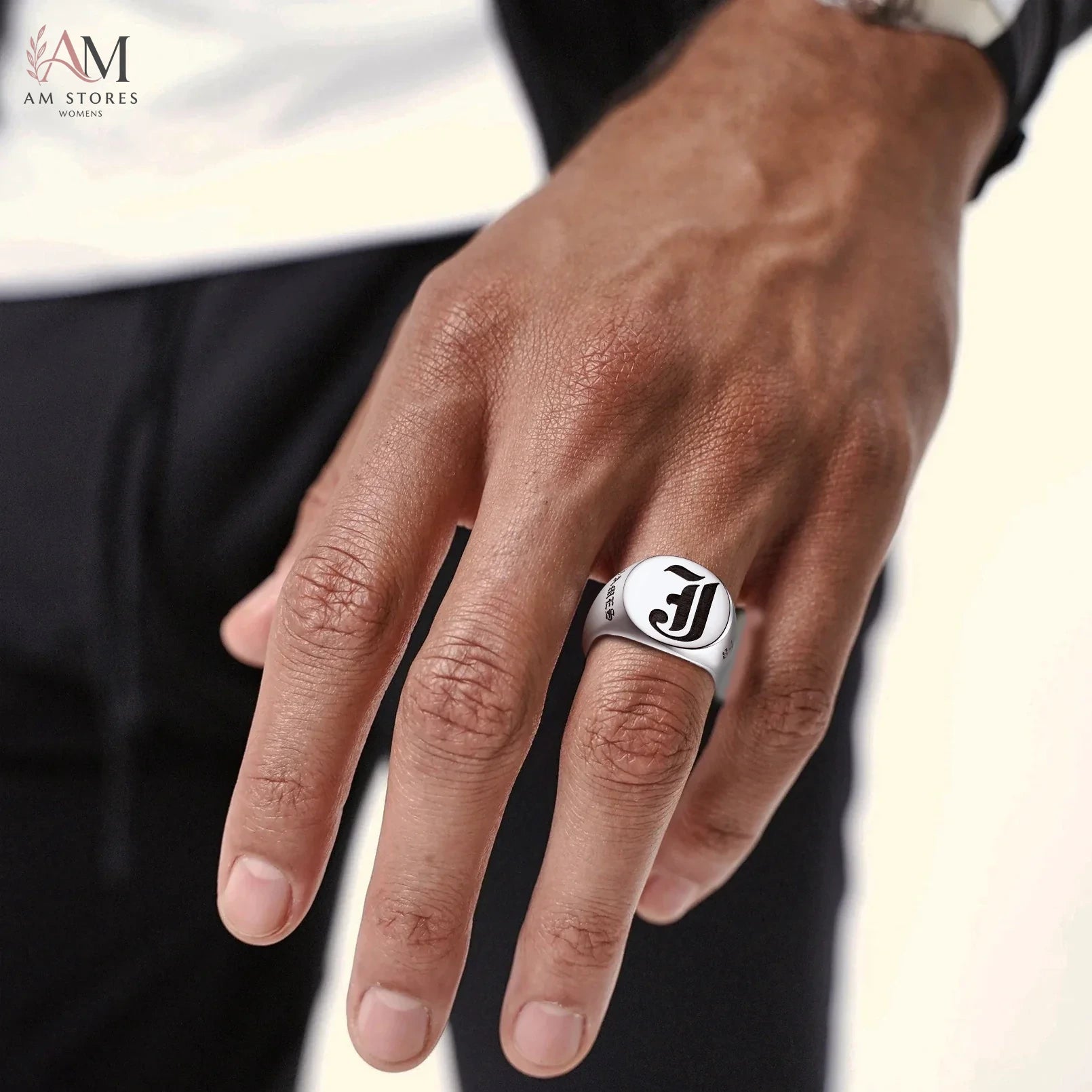 U7 Stainless Steel Men's Ring - view 6