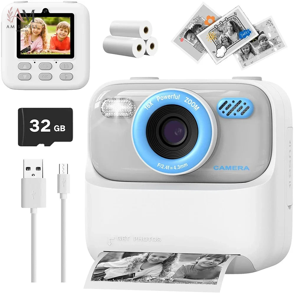Girls' 1080P Instant-Print Camera - view 8