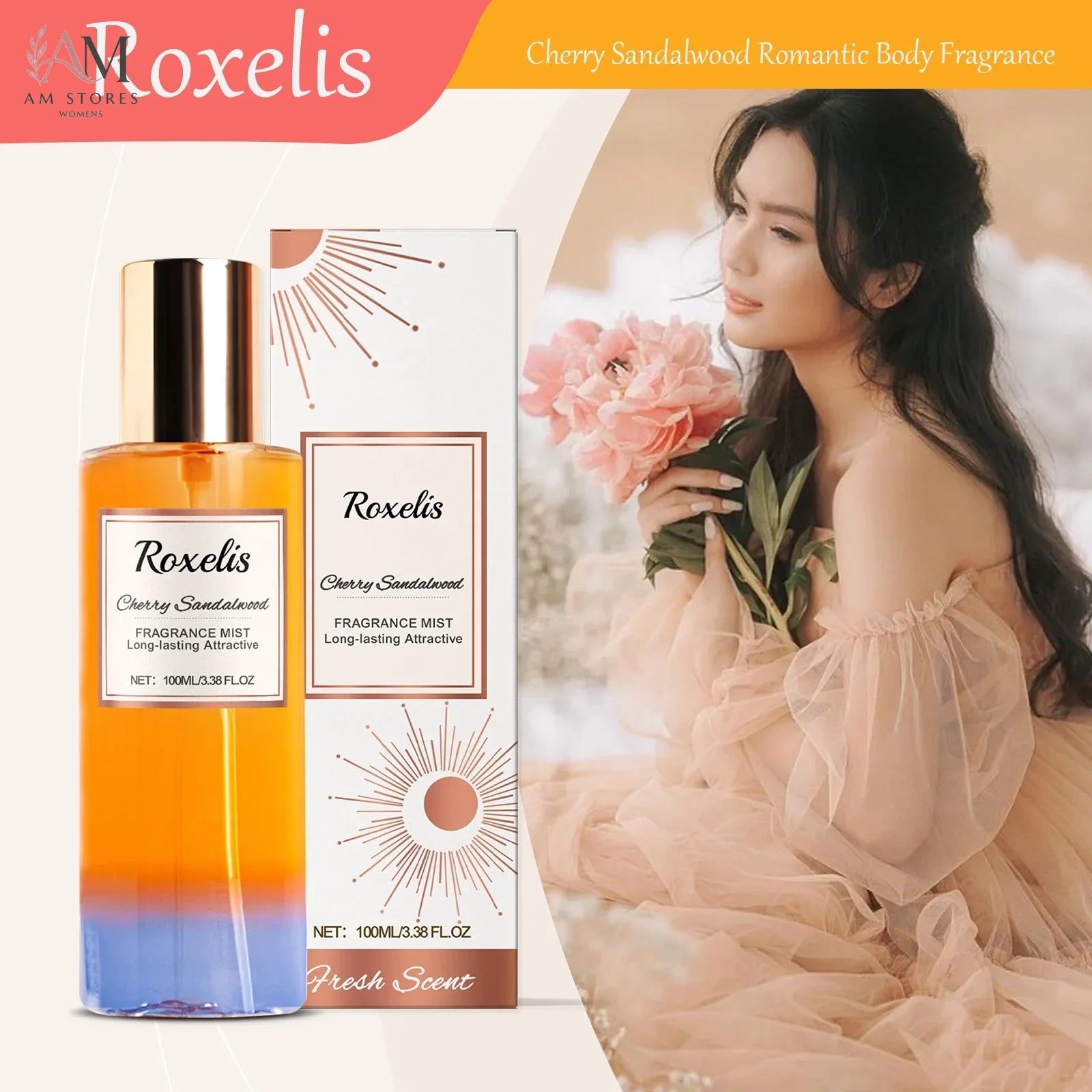 Roxelis Cherry Sandalwood Perfume Spray - view 1