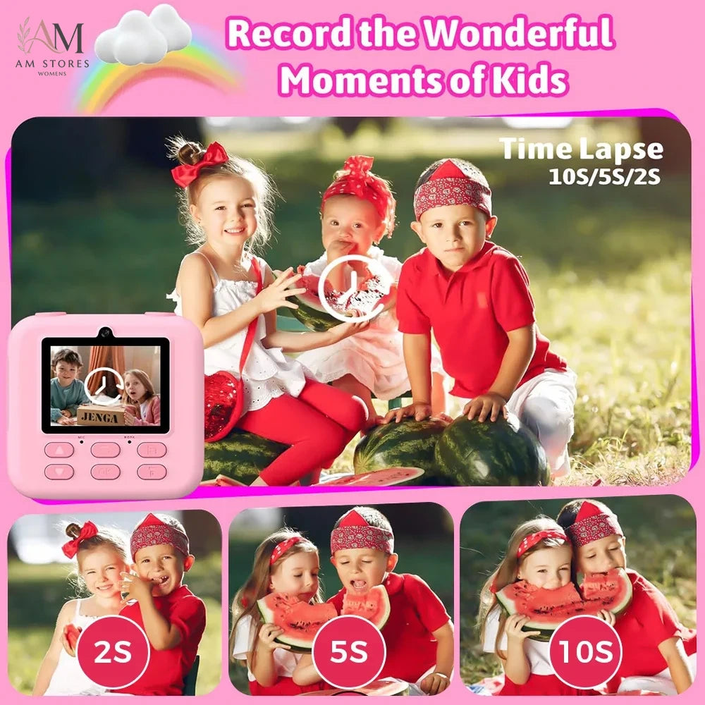 Girls' 1080P Instant-Print Camera - view 5
