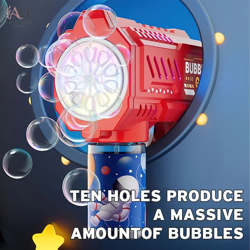 Automatic LED Bubble Gun for Children - view 5