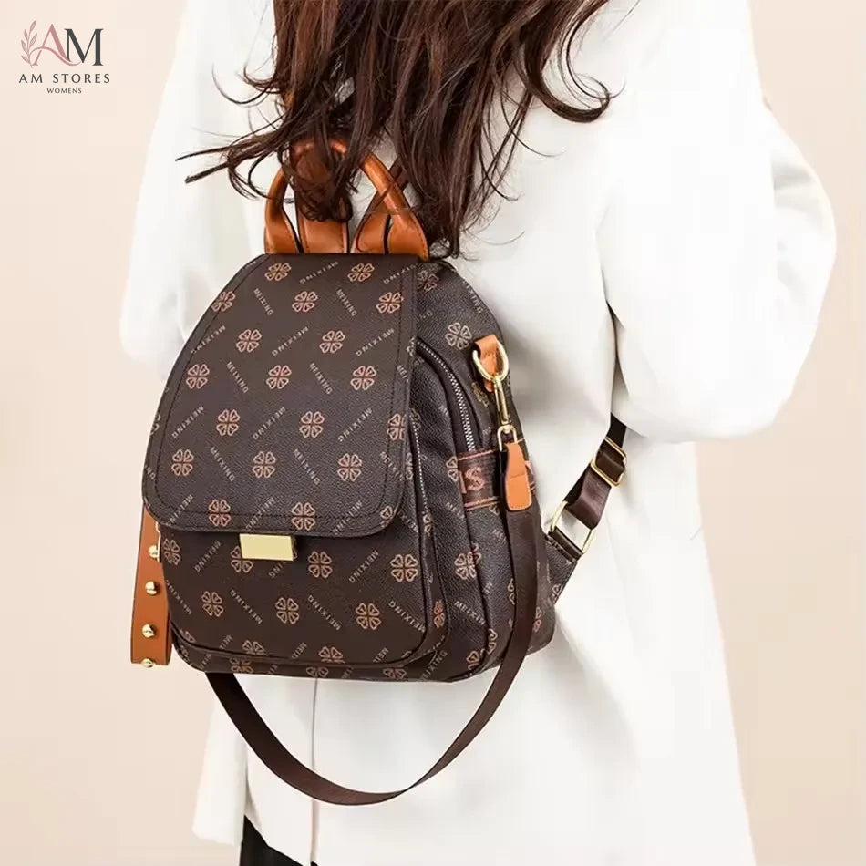 Women's Large-Capacity Vintage Backpack - view 3