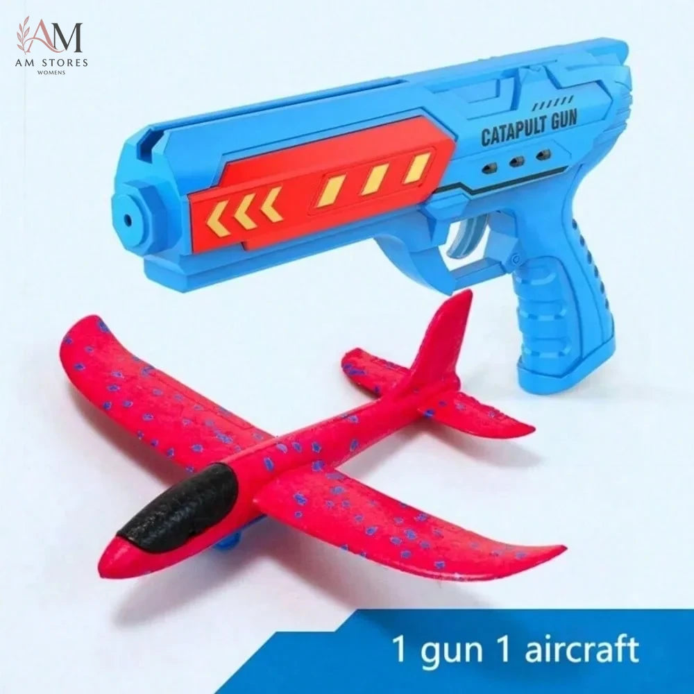 Kids' Catapult Planes Foam Gliders Parent-Child Outdoor Shooting Flying Toys - view 8