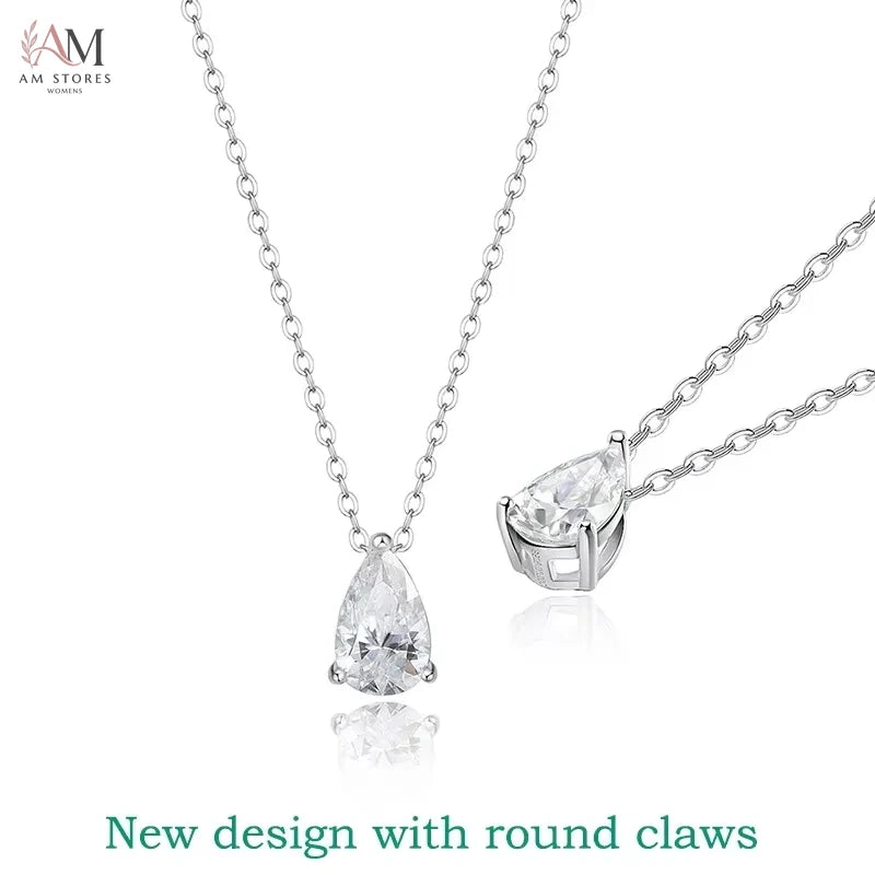 Smyoue Moissanite Pendant Women's Necklace - view 7