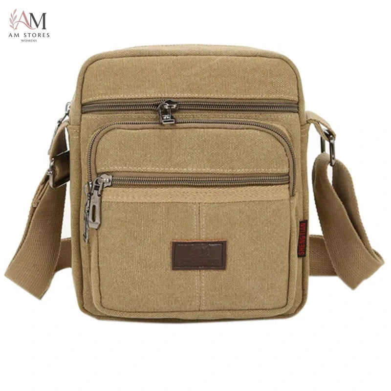 Men's Waterproof Large-Capacity Crossbody Bag - view 9
