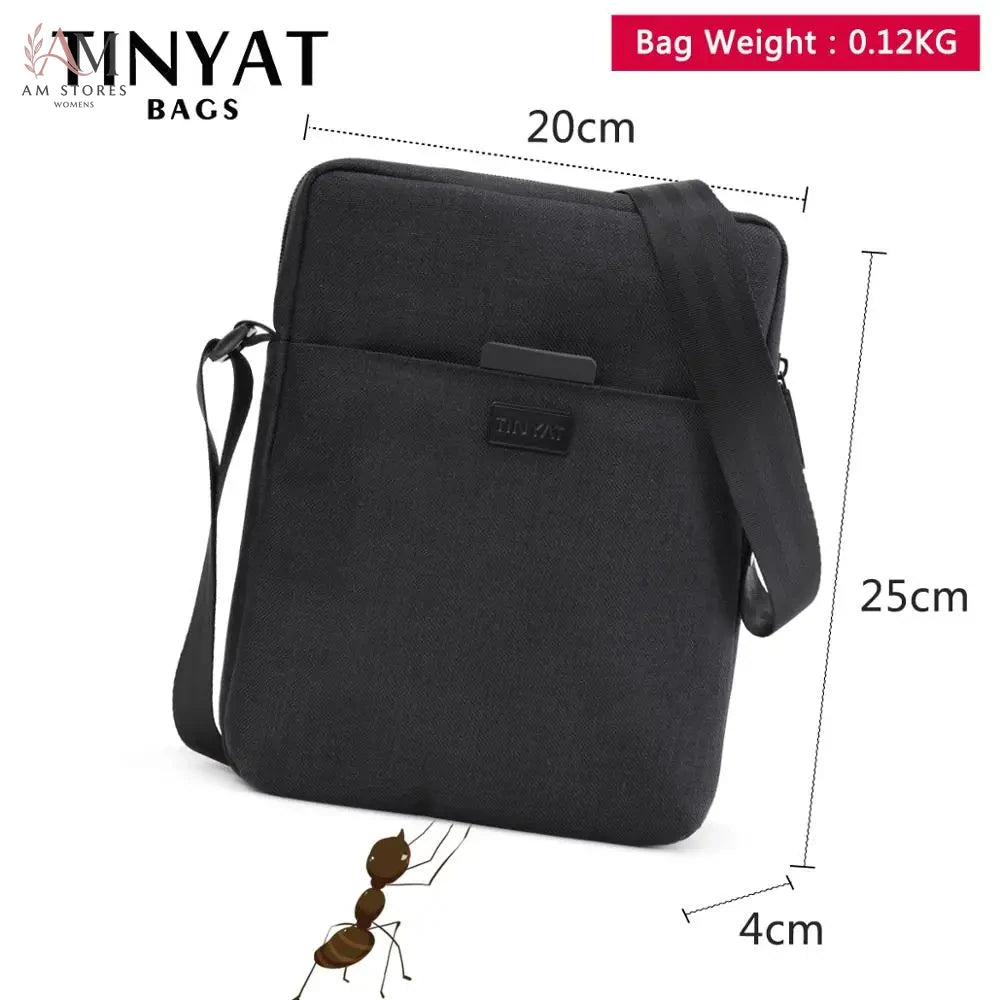 TINYAT Men's Waterproof Crossbody Bag - view 6