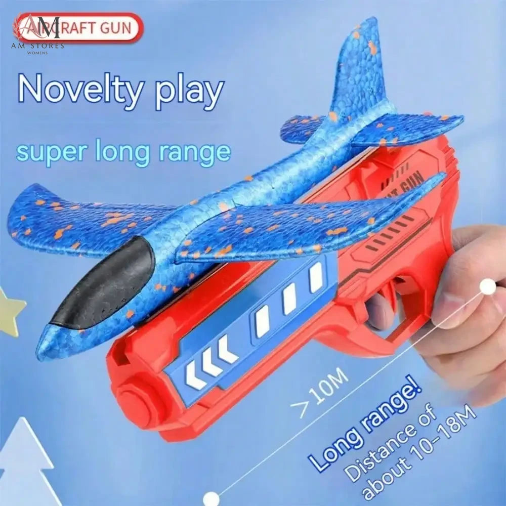 Kids' Catapult Planes Foam Gliders Parent-Child Outdoor Shooting Flying Toys - view 4