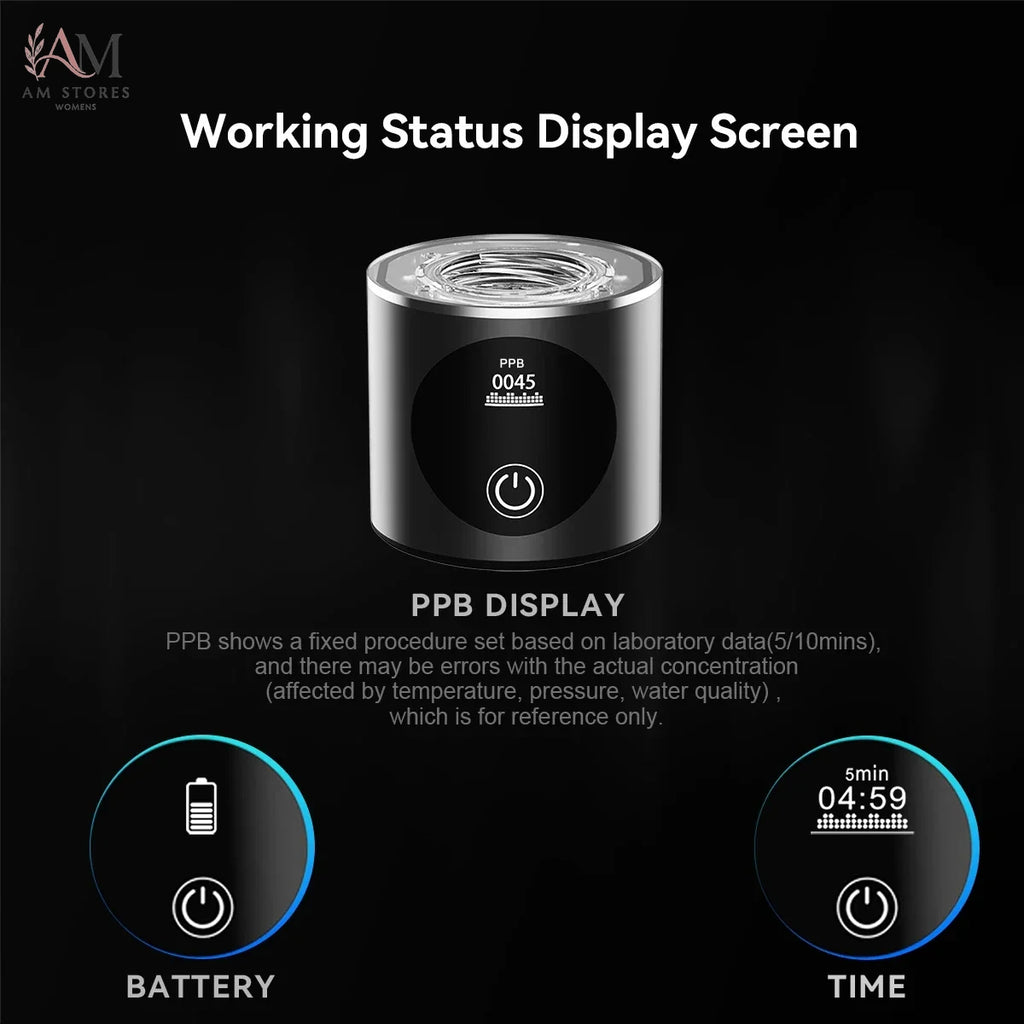 Hydrogen Water Generator Bottle with Digital Display - Image 5