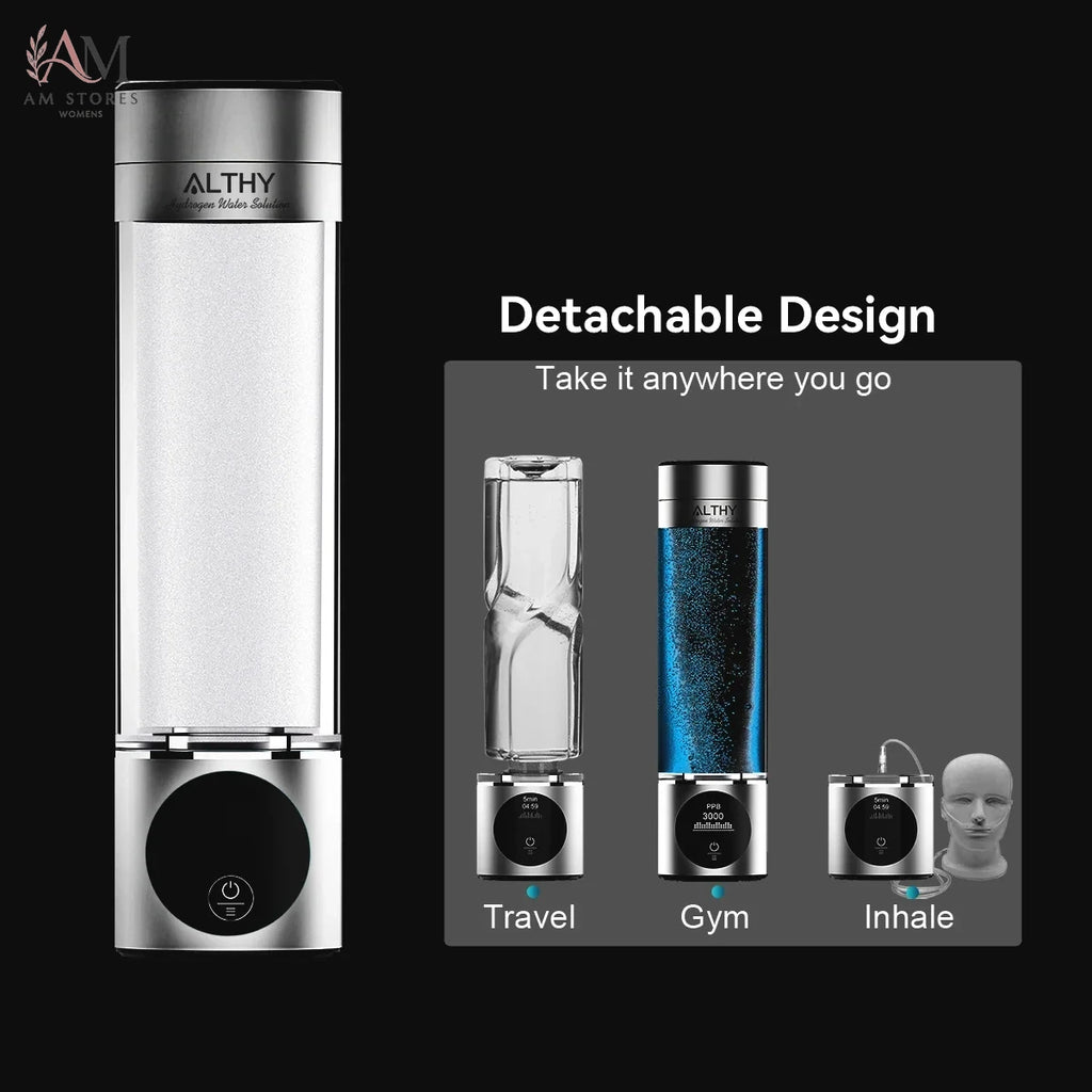 Hydrogen Water Generator Bottle with Digital Display - Image 6