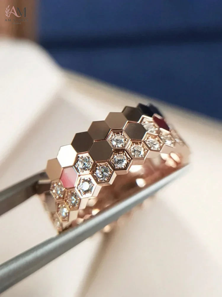 925 Sterling Silver Cubic Zirconia Engagement Wedding Women's Ring - view 14