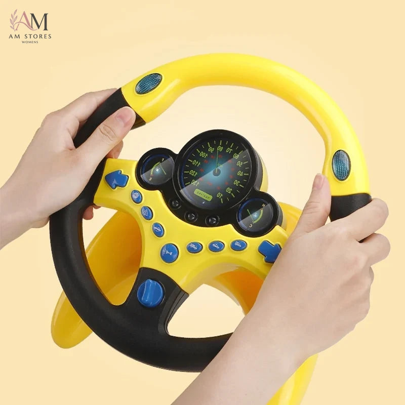 Baby Educational Light-Up Sound Steering Wheel Toy - view 6