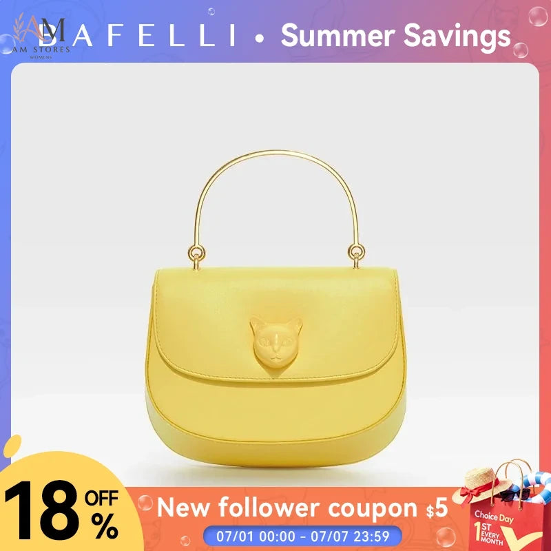 Women's Leather Crossbody Bag - view 1