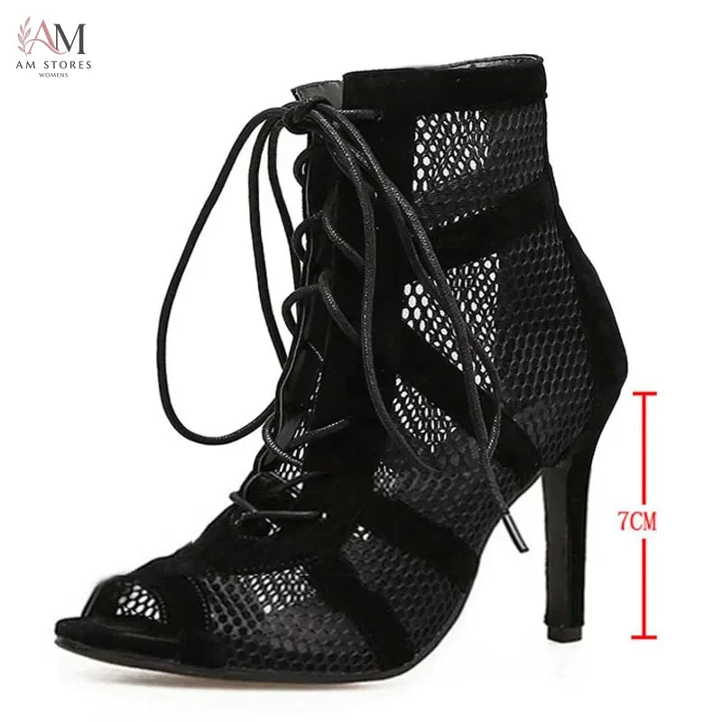 Women's Open-Toe High-Heel Pumps - view 2