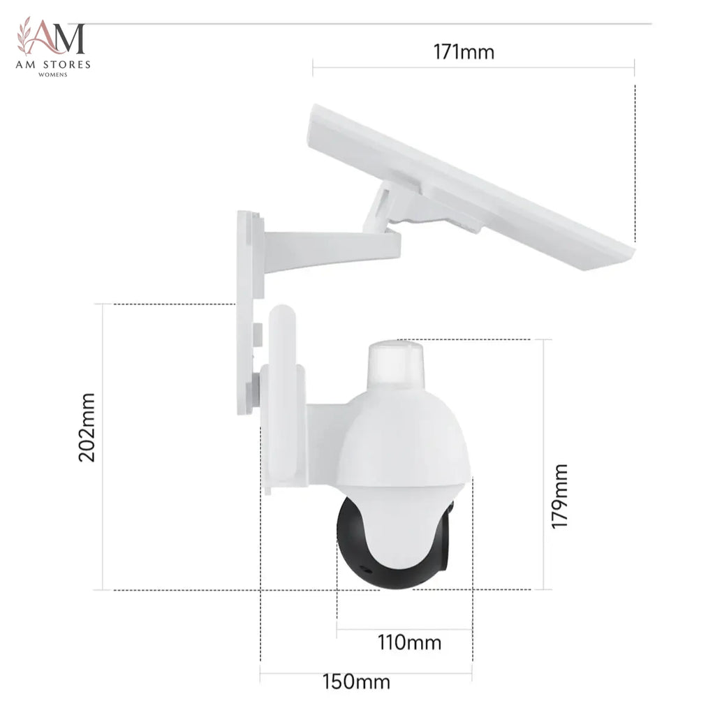 XIAOVV 4G 6MP Solar PTZ Security Camera - view 6