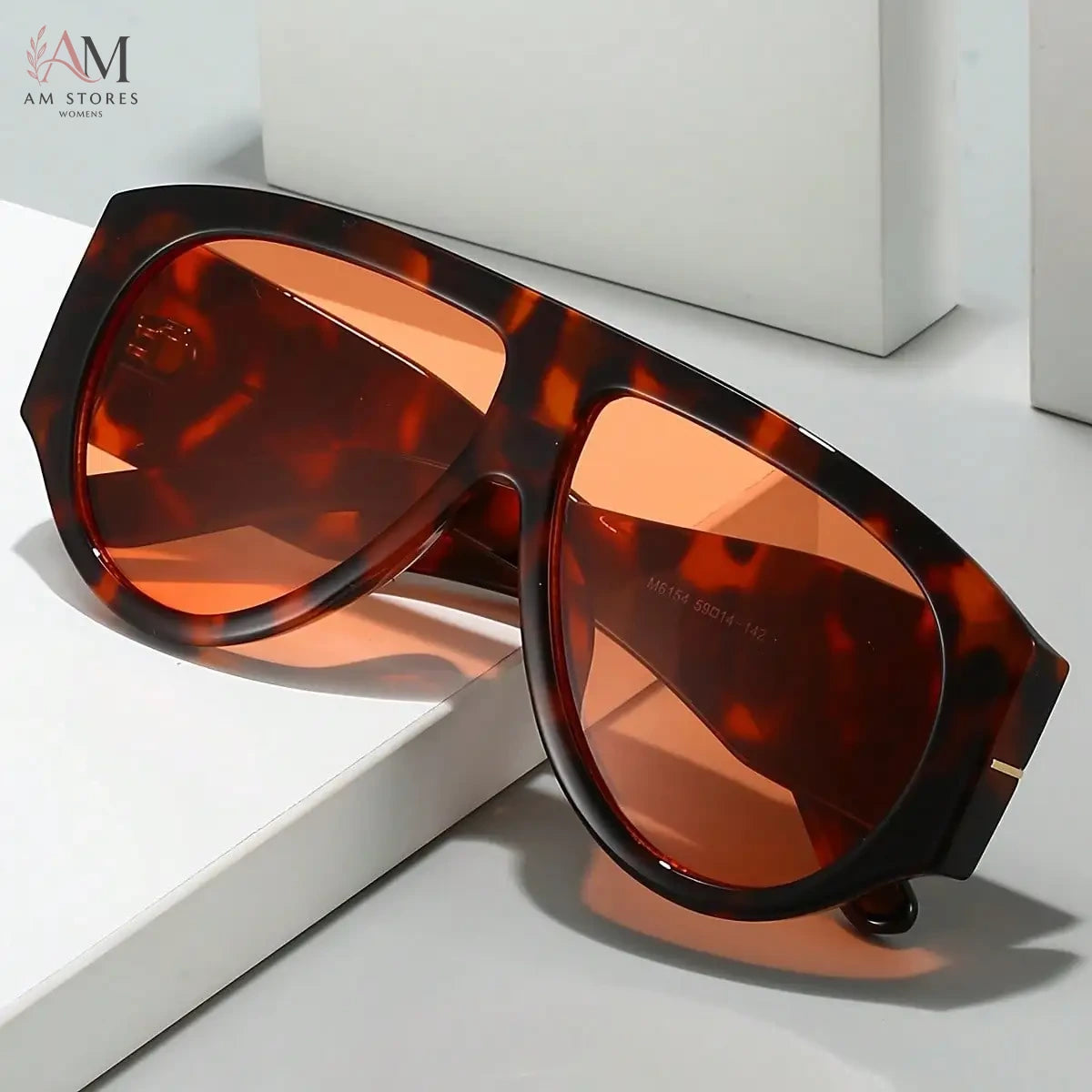 UV400 Unisex Vintage Oversized Sunglasses - view 6