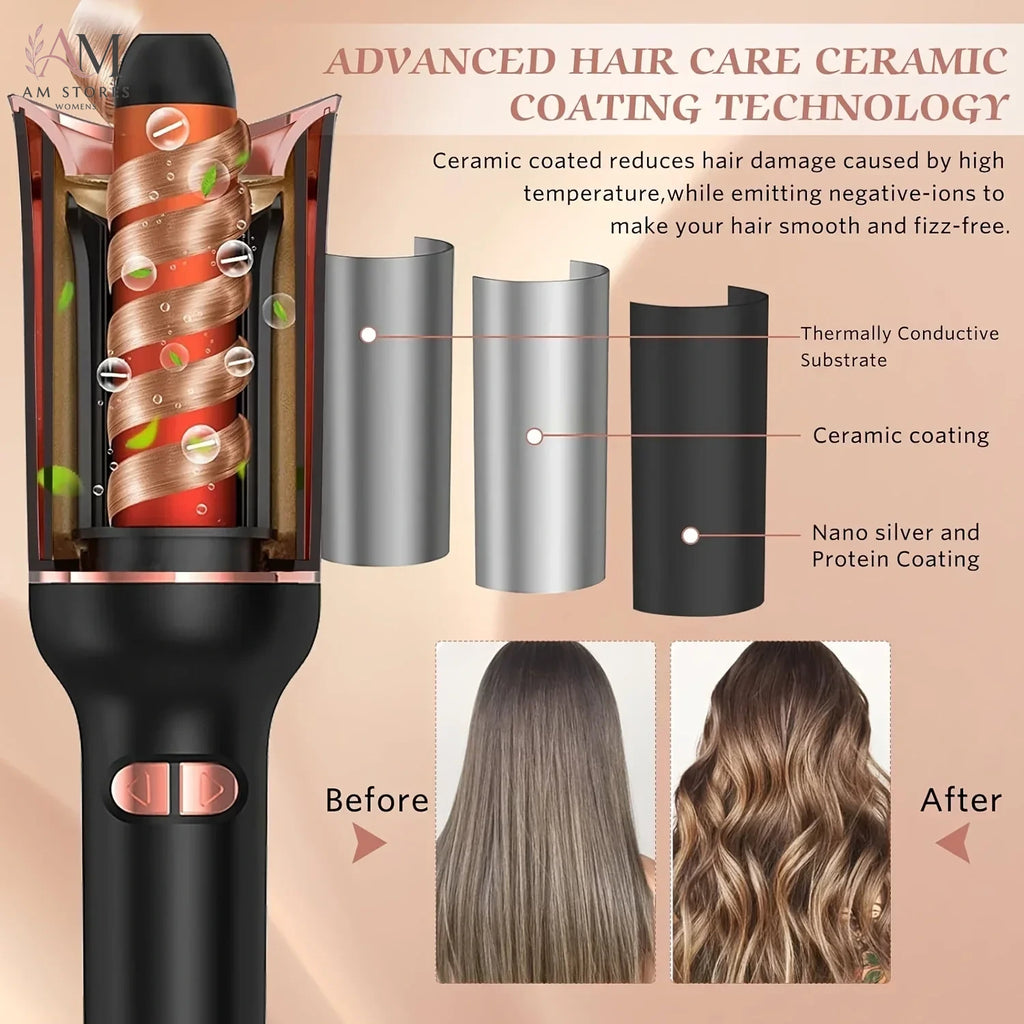 Ceramic Automatic Hair Curler - view 3
