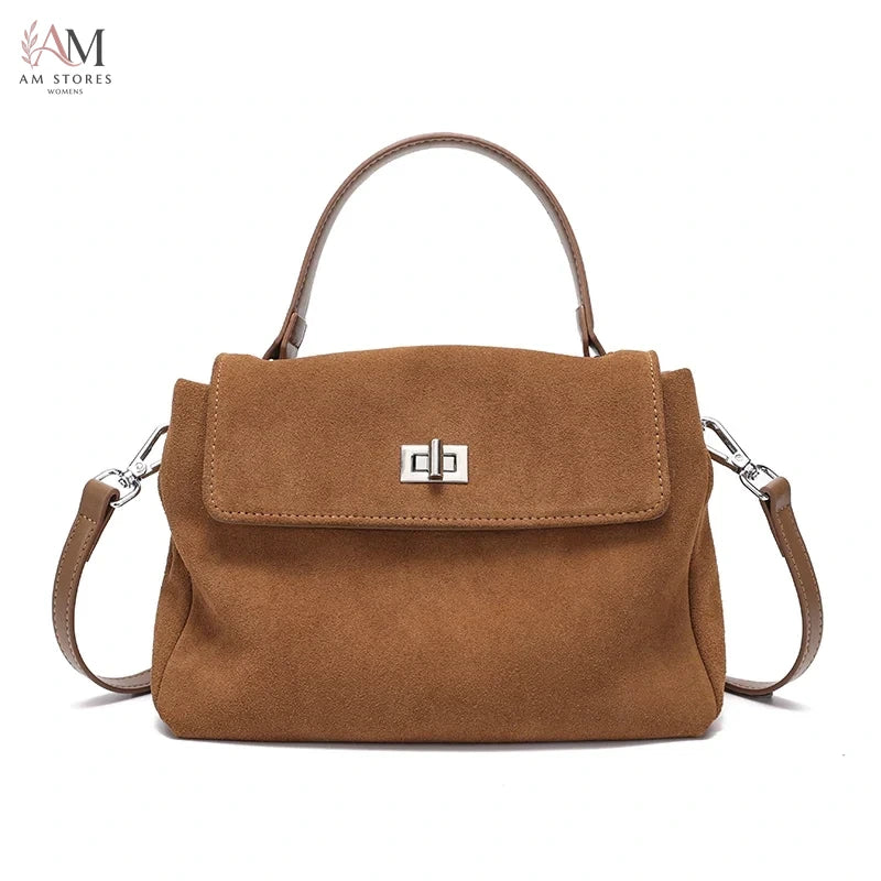 Women's Leather Crossbody Bag - view 11