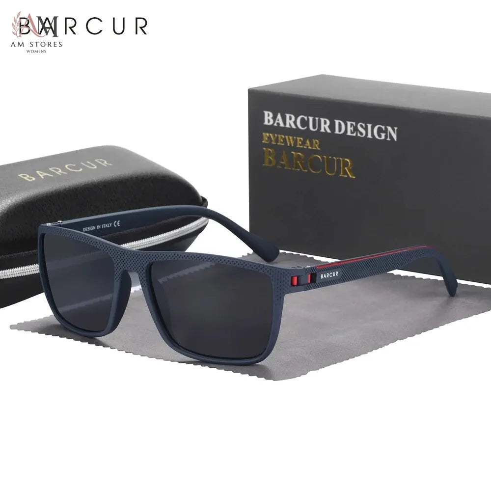 BARCUR Unisex Polarized Sports TR90 Sunglasses - view 1