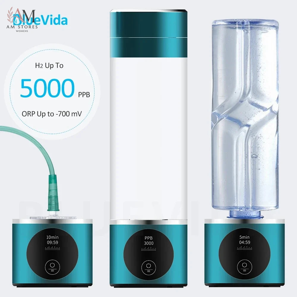 Touch-Control Hydrogen Water Generator Bottle - Image 1